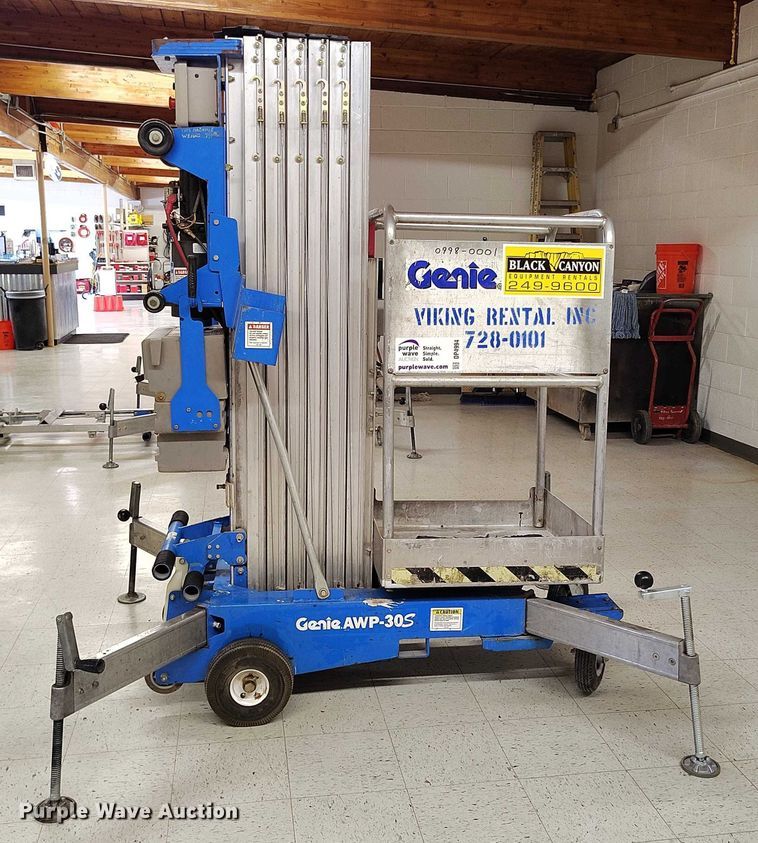 image for item DP4994 1997 Genie AWP-30S vertical lift