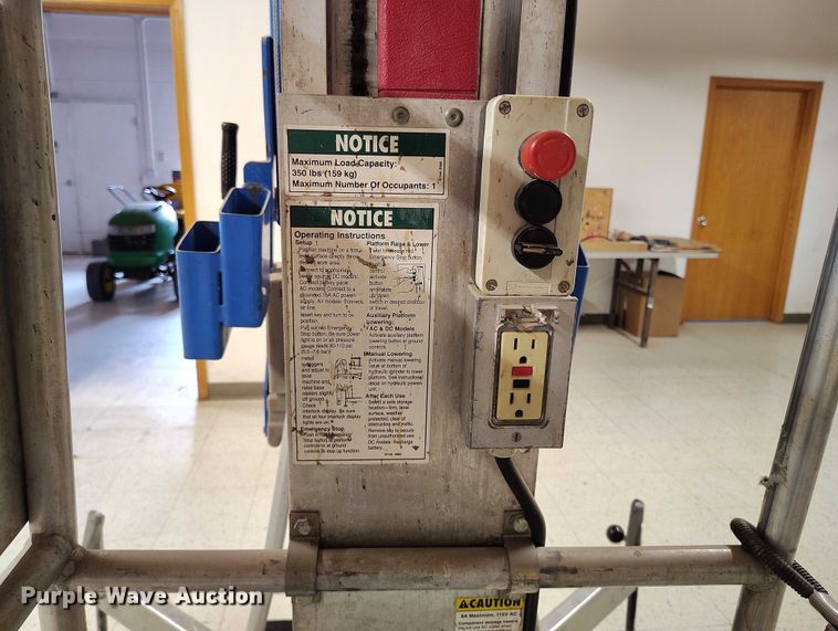 image for item DP4994 1997 Genie AWP-30S vertical lift