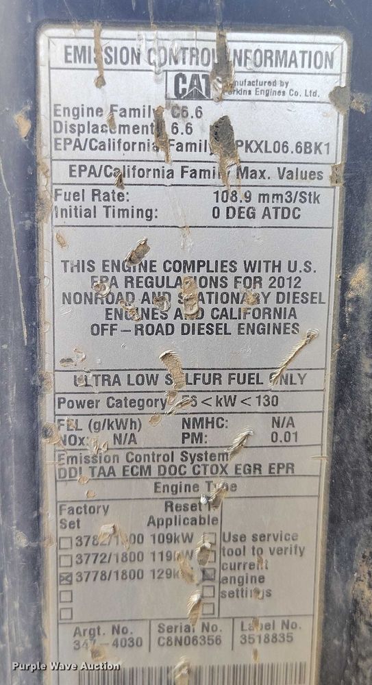 image for item DP5004 2012 Caterpillar 938K wheel loader