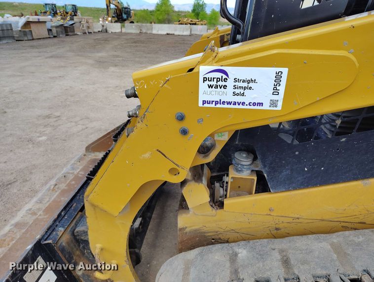 image for item DP5005 2018 Caterpillar 259D tracked skid steer loader