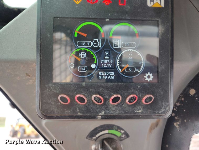 image for item DP5005 2018 Caterpillar 259D tracked skid steer loader