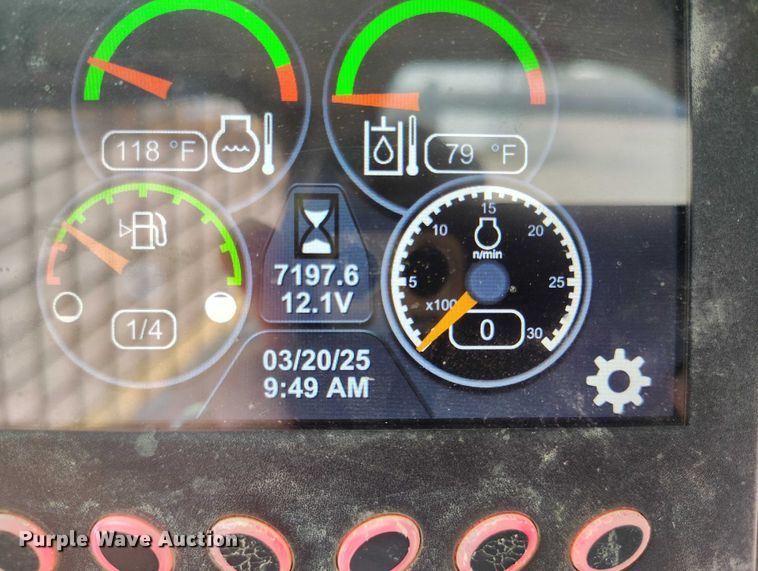 image for item DP5005 2018 Caterpillar 259D tracked skid steer loader