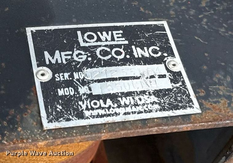 image for item DR2800 Lowe skid steer auger bucket