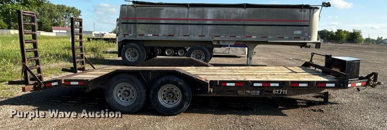 image for item DR2815 2018 Eagle equipment trailer