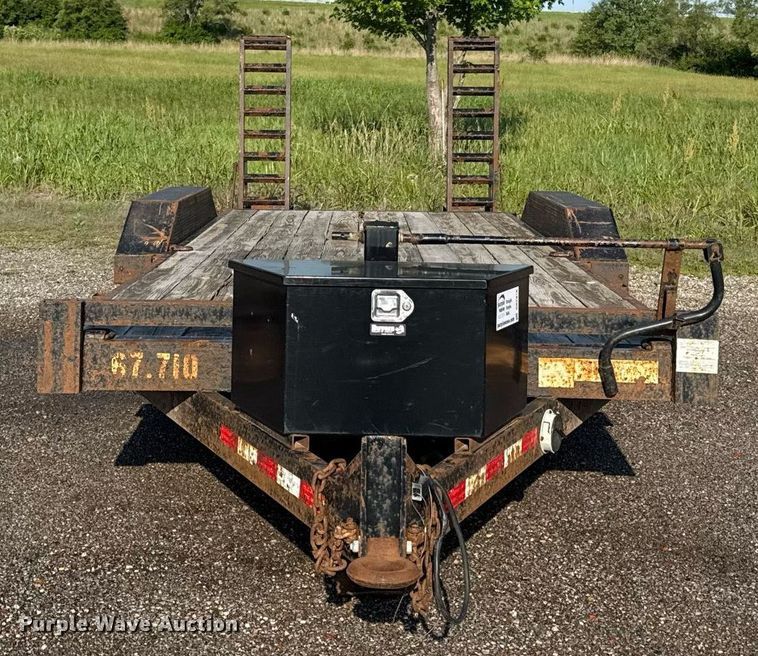 image for item DR2816 2018 Eagle equipment trailer