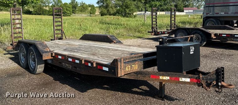 image for item DR2816 2018 Eagle equipment trailer