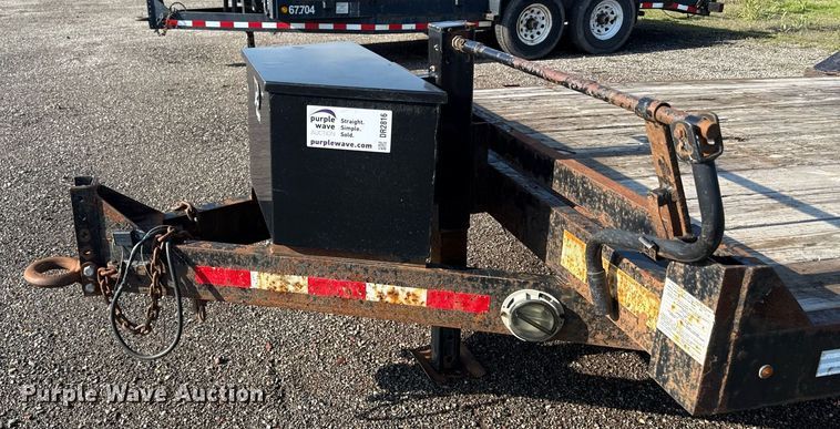 image for item DR2816 2018 Eagle equipment trailer