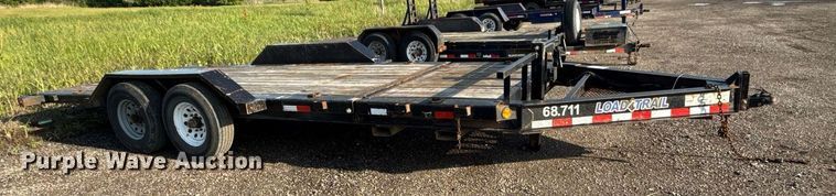 image for item DR2820 2018 Load Trail tilt deck equipment trailer