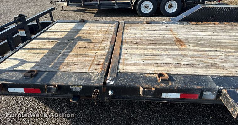 image for item DR2820 2018 Load Trail tilt deck equipment trailer