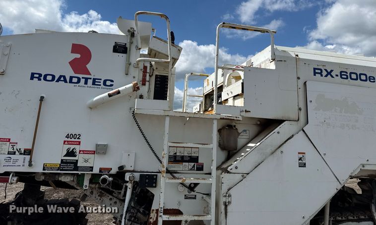 image for item DR2823 2012 Roadtec RX600E milling machine