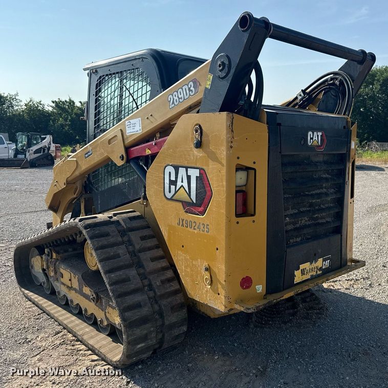 image for item DS3747 2020 Caterpillar 289D3 tracked skid steer loader