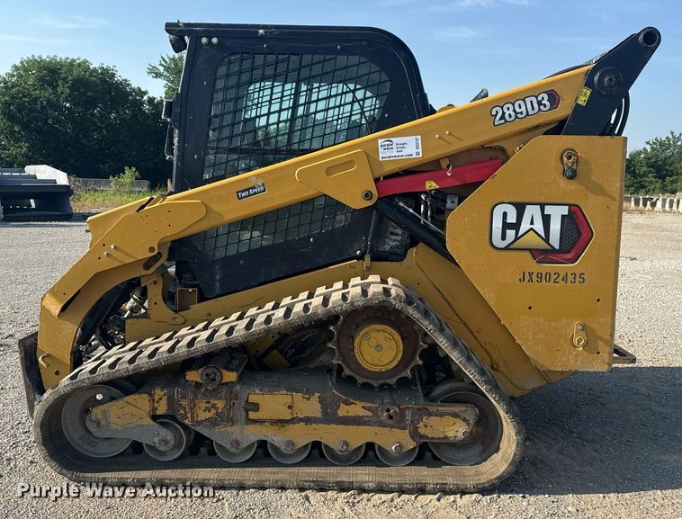 image for item DS3747 2020 Caterpillar 289D3 tracked skid steer loader
