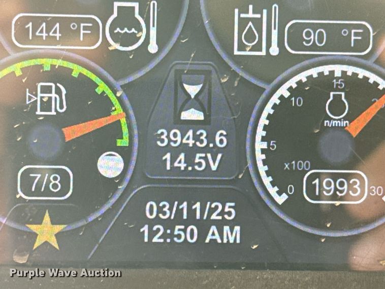 image for item DS3747 2020 Caterpillar 289D3 tracked skid steer loader