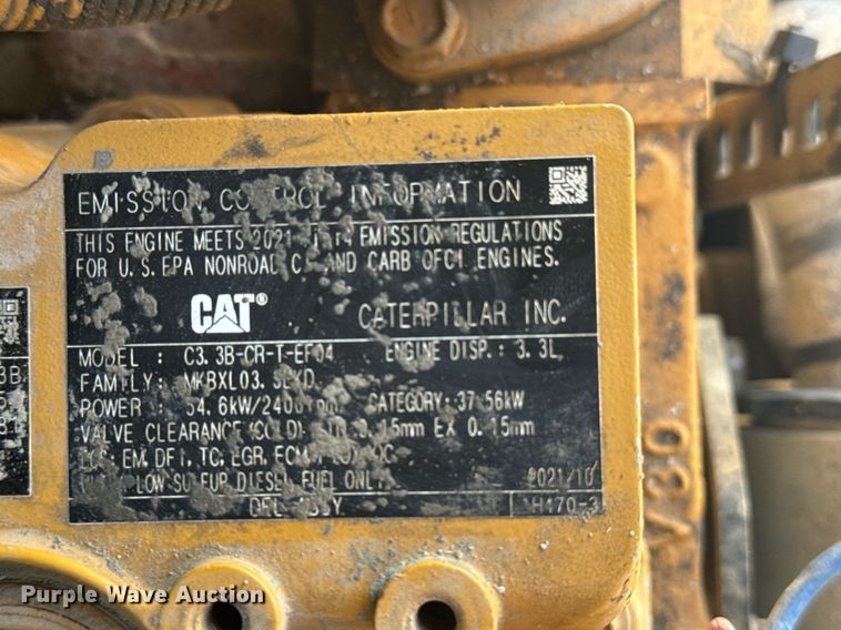 image for item DS3747 2020 Caterpillar 289D3 tracked skid steer loader