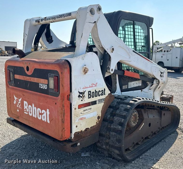 image for item DS3749 2014 Bobcat T590 tracked skid steer loader