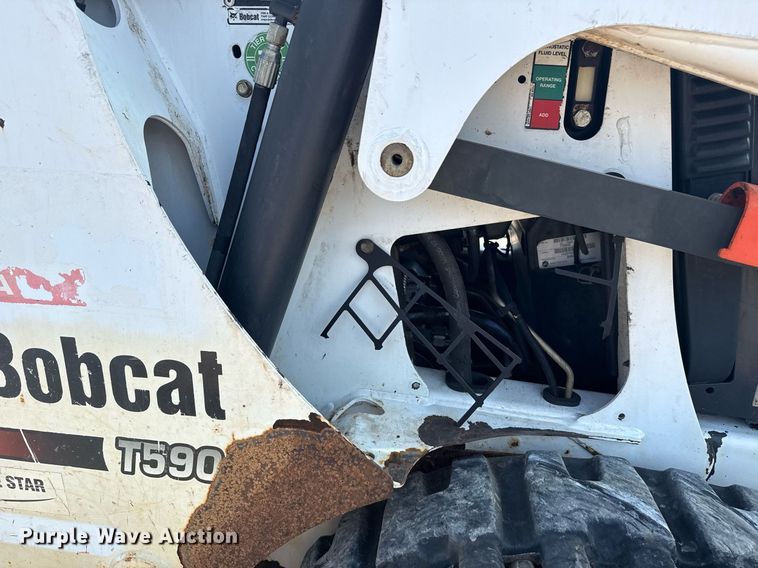 image for item DS3749 2014 Bobcat T590 tracked skid steer loader