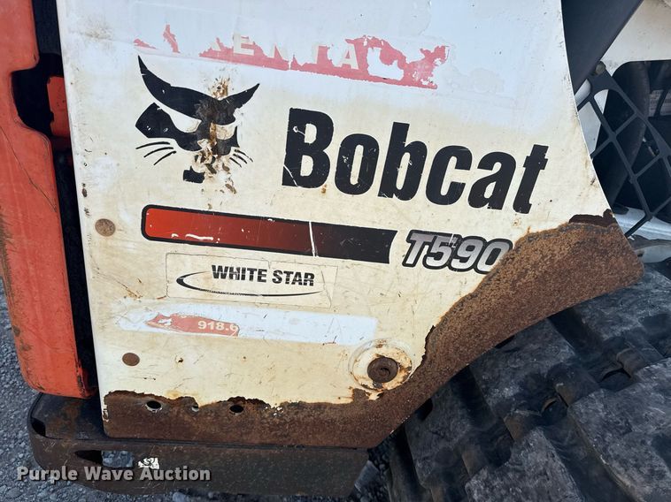 image for item DS3749 2014 Bobcat T590 tracked skid steer loader