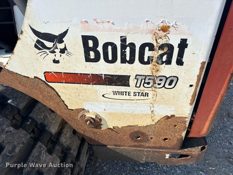 image for item DS3749 2014 Bobcat T590 tracked skid steer loader