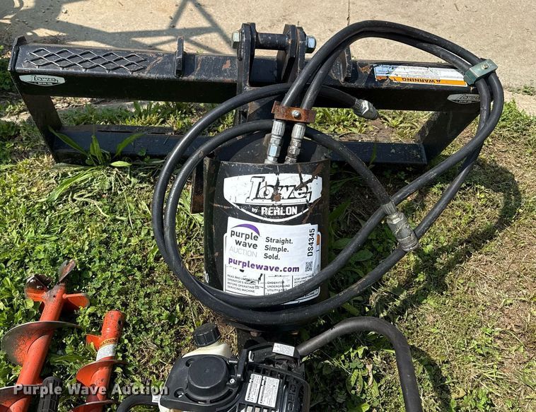image for item DS4345 Lowe Auger skid steer auger