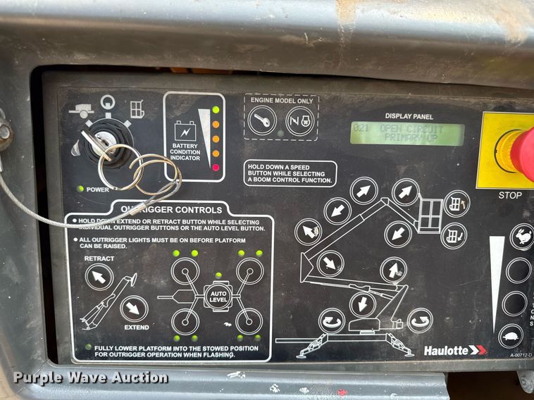 image for item DS4347 2018 Haulotte 4527A boom lift