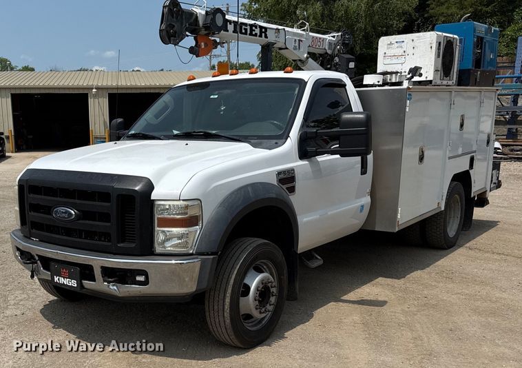 image for item DS4348 2008 Ford F550 Super Duty utility / service truck