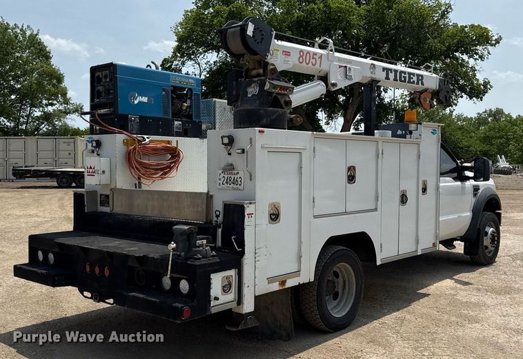 image for item DS4348 2008 Ford F550 Super Duty utility / service truck