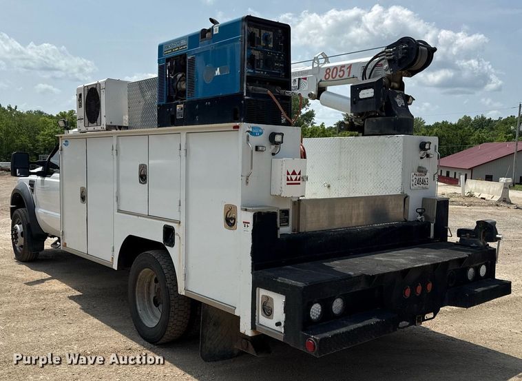 image for item DS4348 2008 Ford F550 Super Duty utility / service truck