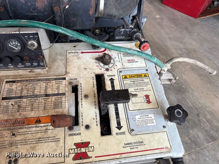 image for item DS4350 Magnum Turboxpress 20 concrete saw