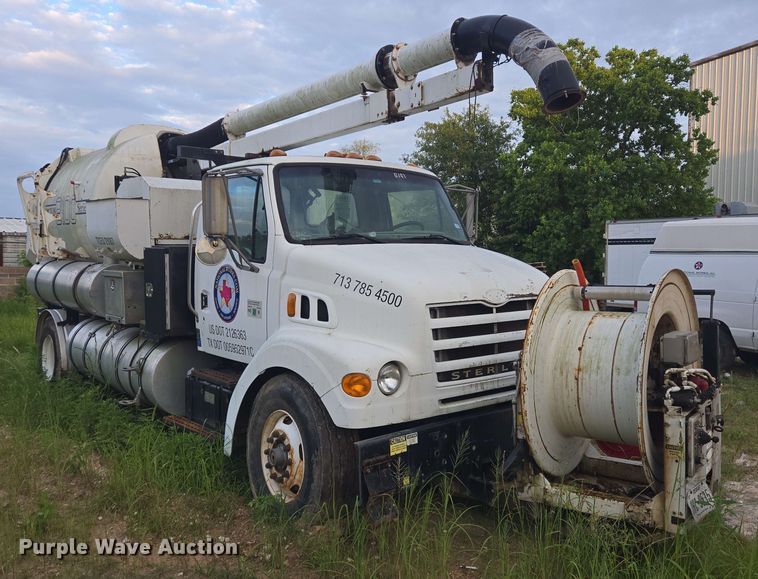 image for item DT4857 2002 Sterling L-Line sewer jetter truck