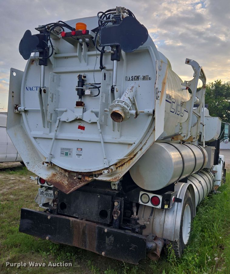 image for item DT4857 2002 Sterling L-Line sewer jetter truck