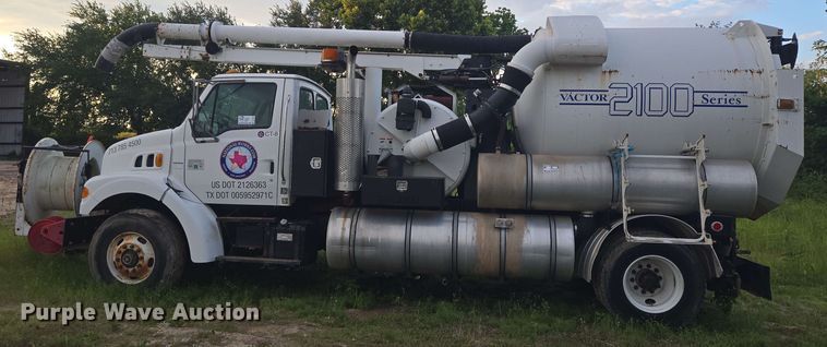 image for item DT4857 2002 Sterling L-Line sewer jetter truck