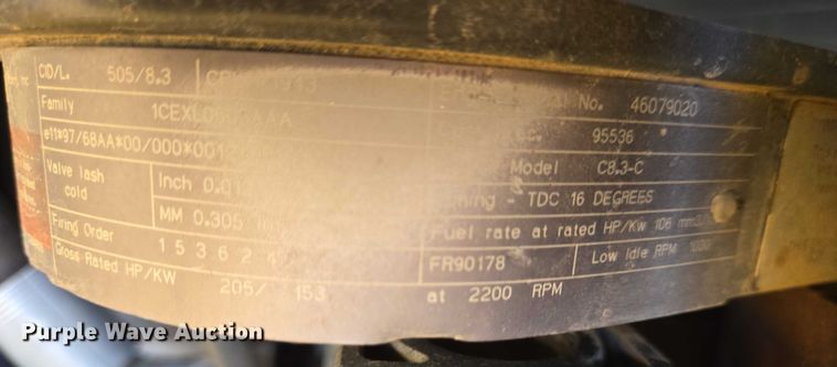 image for item DT4883 2001 Volvo G720VHP motor grader