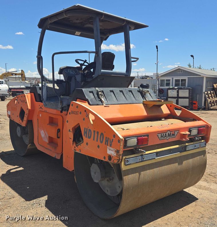 image for item DT4885 2009 Hamm HD 110 HV double drum vibratory roller