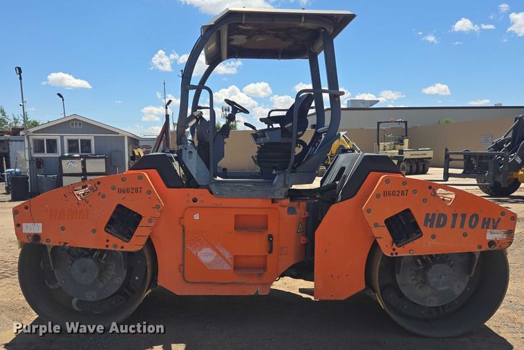 image for item DT4885 2009 Hamm HD 110 HV double drum vibratory roller