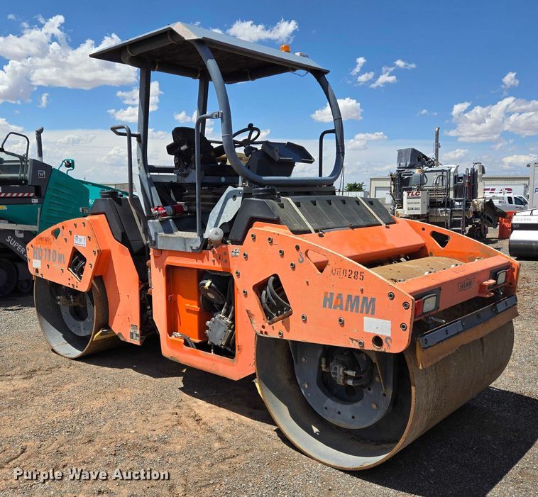 image for item DT4886 2009 Hamm HD 110 HV double drum vibratory roller