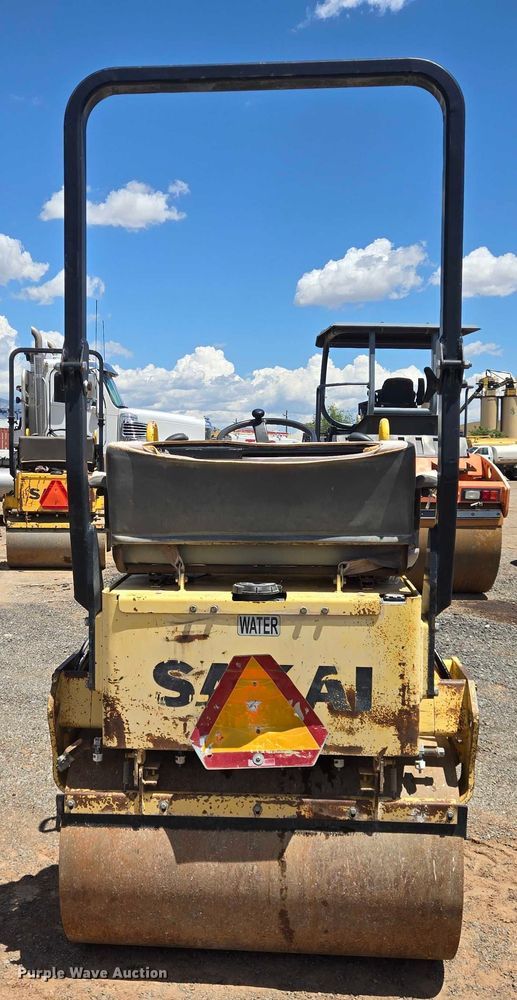 image for item DT4887 2006 Sakai SW320 double drum vibratory roller
