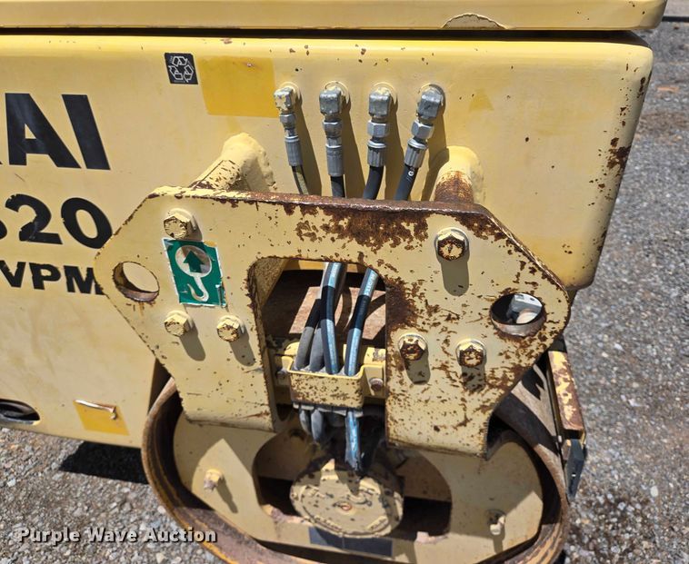 image for item DT4887 2006 Sakai SW320 double drum vibratory roller