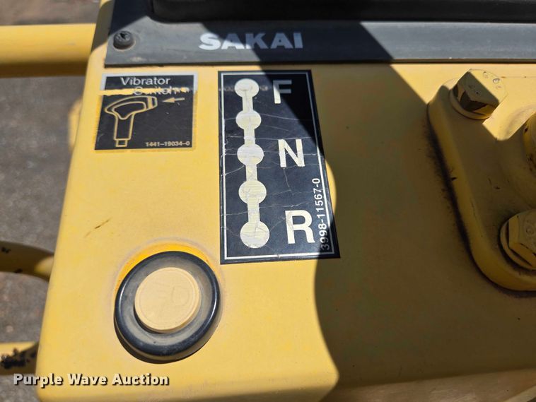 image for item DT4887 2006 Sakai SW320 double drum vibratory roller