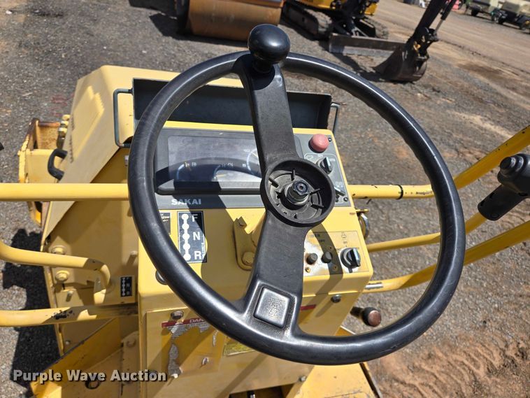 image for item DT4887 2006 Sakai SW320 double drum vibratory roller