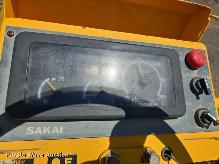 image for item DT4888 2007 Sakai SW320 double drum vibratory roller