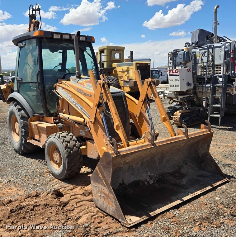 image for item DT4890 2007 Case 580 Super M Series 2 backhoe