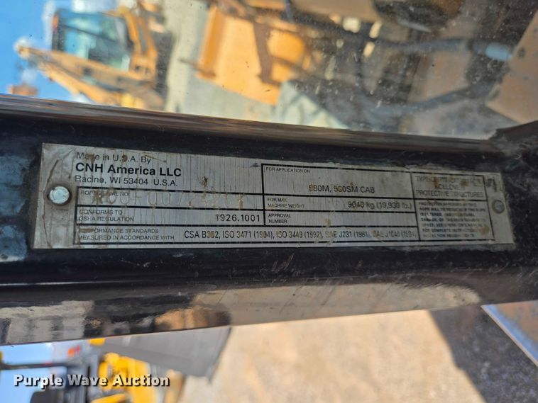 image for item DT4890 2007 Case 580 Super M Series 2 backhoe