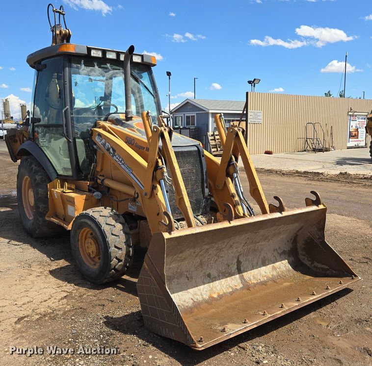 image for item DT4892 2007 Case 580 Super M Series 2 backhoe