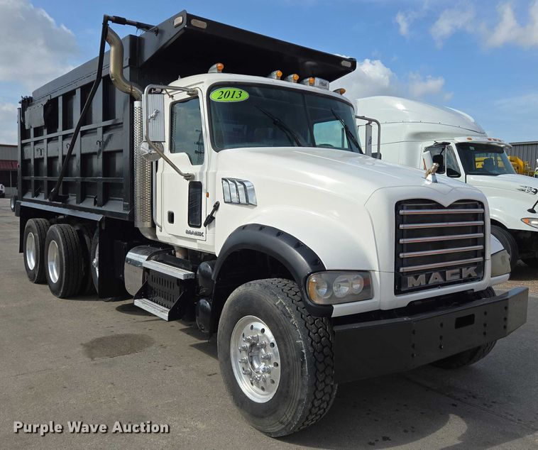 image for item DT4893 2013 Mack Granite GU713 dump truck