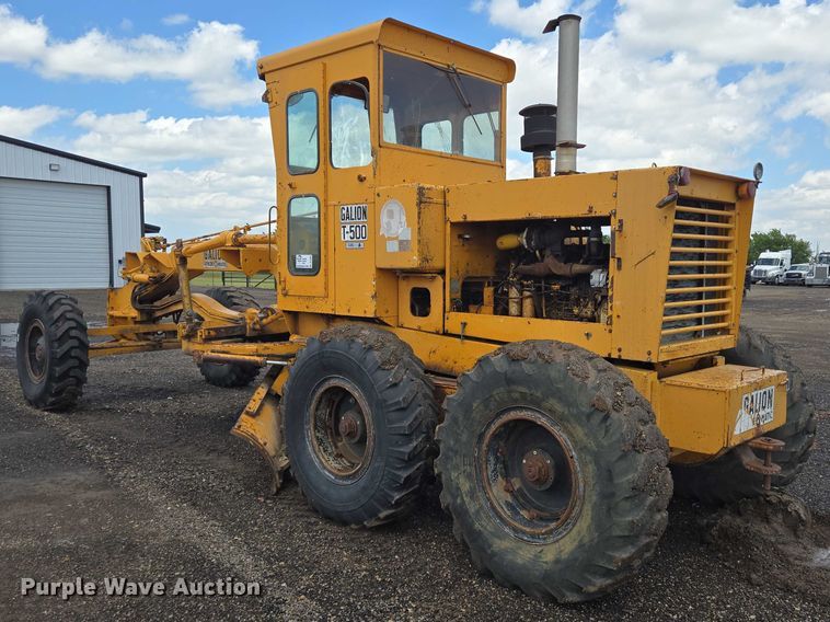image for item DT4894 1971 Galion T-500 rigid frame motor grader