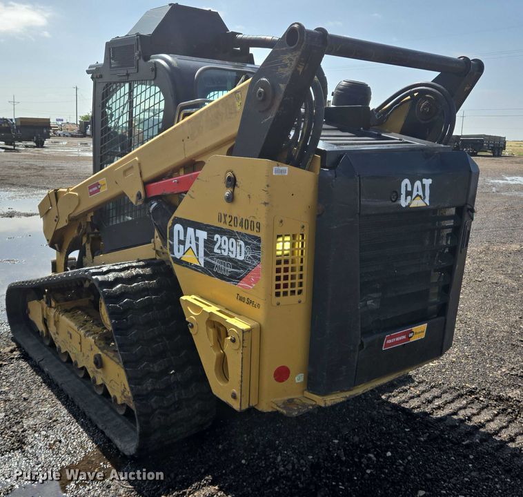 image for item DT4906 2019 Caterpillar 299D2XHP tracked skid steer loader