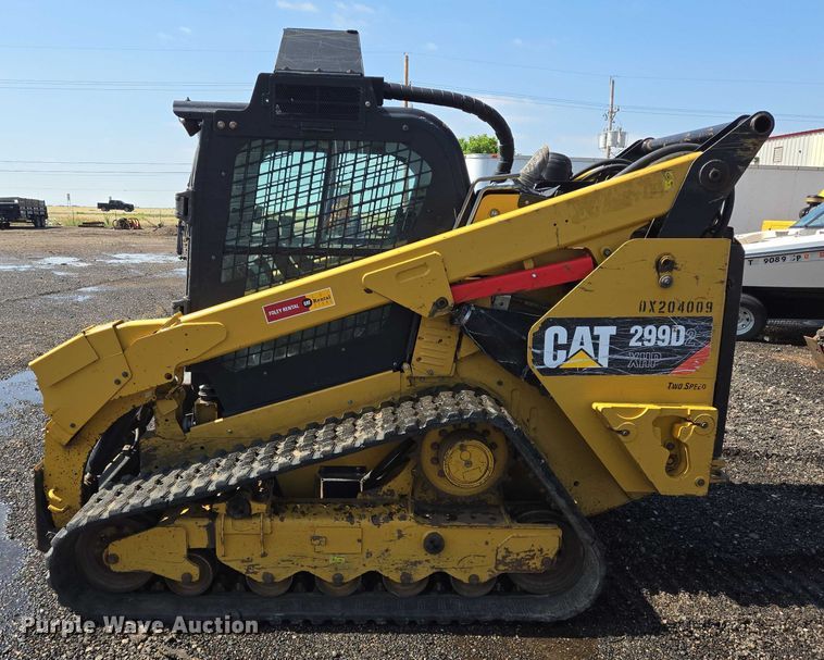 image for item DT4906 2019 Caterpillar 299D2XHP tracked skid steer loader