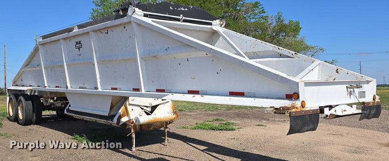 image for item DT6882 2003 Corn Belt Manufacturing Trailblazer S-4202 bottom dump trailer