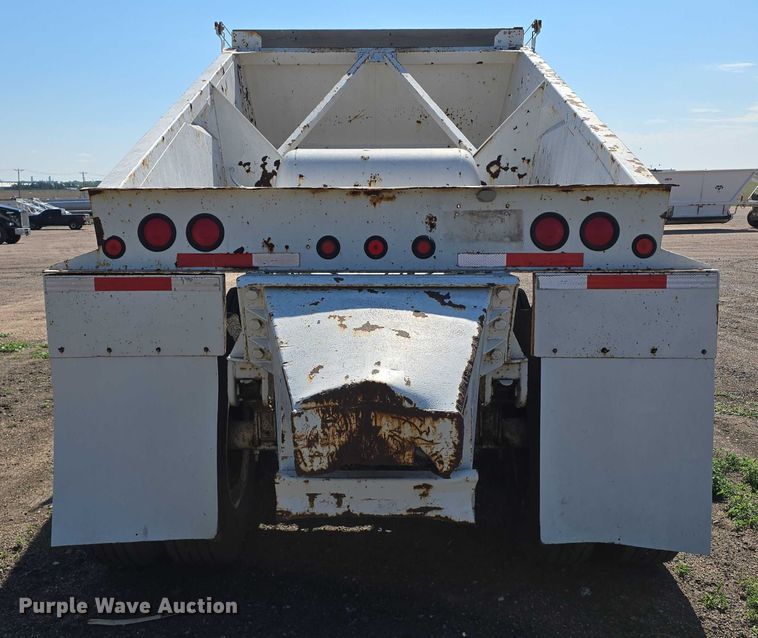 image for item DT6882 2003 Corn Belt Manufacturing Trailblazer S-4202 bottom dump trailer