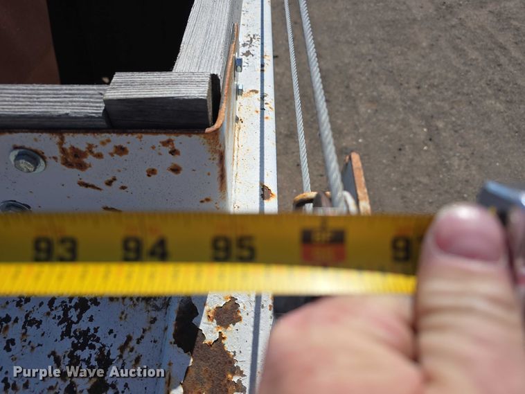 image for item DT6882 2003 Corn Belt Manufacturing Trailblazer S-4202 bottom dump trailer